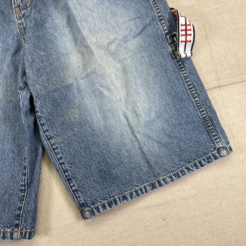 Tommy Hilfiger Shorts Mens 34 Carpenter Jorts Jean Hip Hop Vintage 90s Y2k